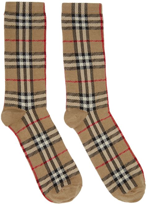 burberry socks womens|Burberry check socks.